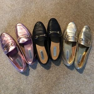 International Concepts - Bundle - three pairs of fun flat loafers ONE low price